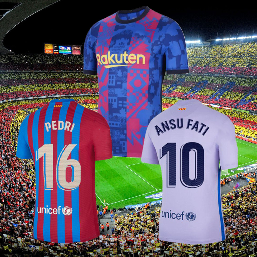 21 22 FC Spain Soccer Jerseys GRIEZMANN 2021 2022 MESSI MEMPHIS Barca F.DE JONG KUN AGUERO BRAITHWAITE COUTINHO Pre Match Football Shirt Men, Black;yellow
21 22 FC Spain Soccer Jerseys GRIEZMANN 2021 2022 MESSI MEMPHIS Barca F.DE JONG KUN AGUERO BRAITHWAITE COUTINHO Pre Match Football Shirt Men, Black;yellow