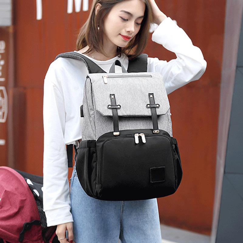 Fashion Diaper Bag Mommy Maternity Nappy Bag Large Capacity Travel Backpack Nursing for Baby Care J55, Black
Fashion Diaper Bag Mommy Maternity Nappy Bag Large Capacity Travel Backpack Nursing for Baby Care J55, Black