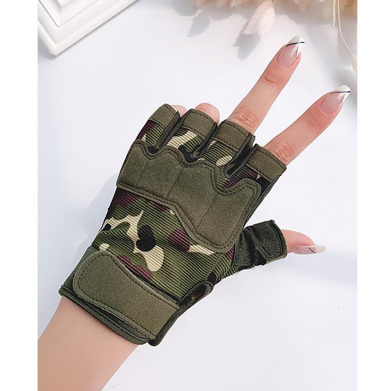 Spring and Summer Half Finger Gloves camouflage tactics men's outdoor riding breathable fitness mountaineering Motorcycle Riding
Spring and Summer Half Finger Gloves camouflage tactics men's outdoor riding breathable fitness mountaineering Motorcycle Riding