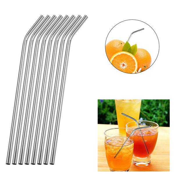 2021 10.5 inch Bent and Straight Straw Reusable 304 Stainless Steel Drinking Straw and Cleaner Brush for 30oz Mugs Bar Accessories
2021 10.5 inch Bent and Straight Straw Reusable 304 Stainless Steel Drinking Straw and Cleaner Brush for 30oz Mugs Bar Accessories