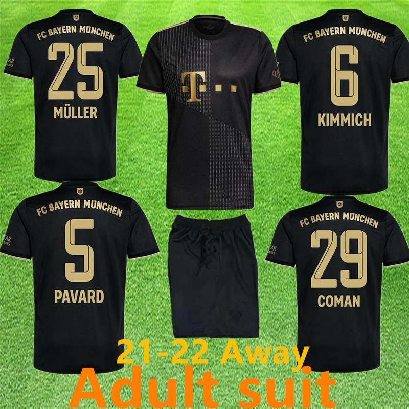 2022 Adults Away kit 21 22 bAyerN soccer Jerseys LEWANDOWSKI SANE DAVIES GNABRY TOLISSO KIMMICH MULLER COMAN HERNANDEZ COUTINHO Munich child, Black
2022 Adults Away kit 21 22 bAyerN soccer Jerseys LEWANDOWSKI SANE DAVIES GNABRY TOLISSO KIMMICH MULLER COMAN HERNANDEZ COUTINHO Munich child, Black