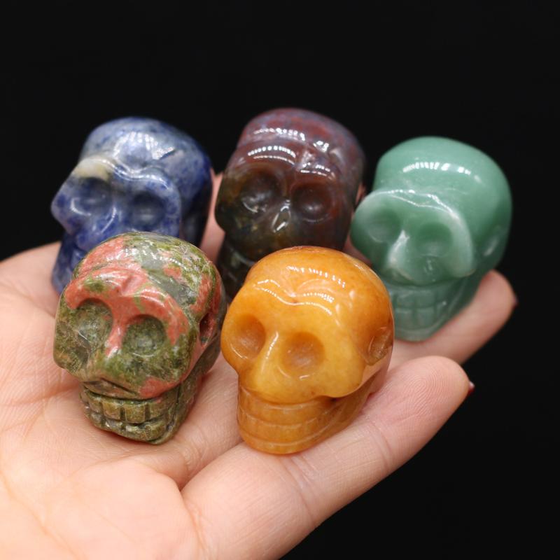 Charms Wholesale Natural Stone Skull Pendant Carved Rose Quartzs Agates For Jewelry Making DIY Necklace Bracelet Accessories, Bronze;silver
Charms Wholesale Natural Stone Skull Pendant Carved Rose Quartzs Agates For Jewelry Making DIY Necklace Bracelet Accessories, Bronze;silver