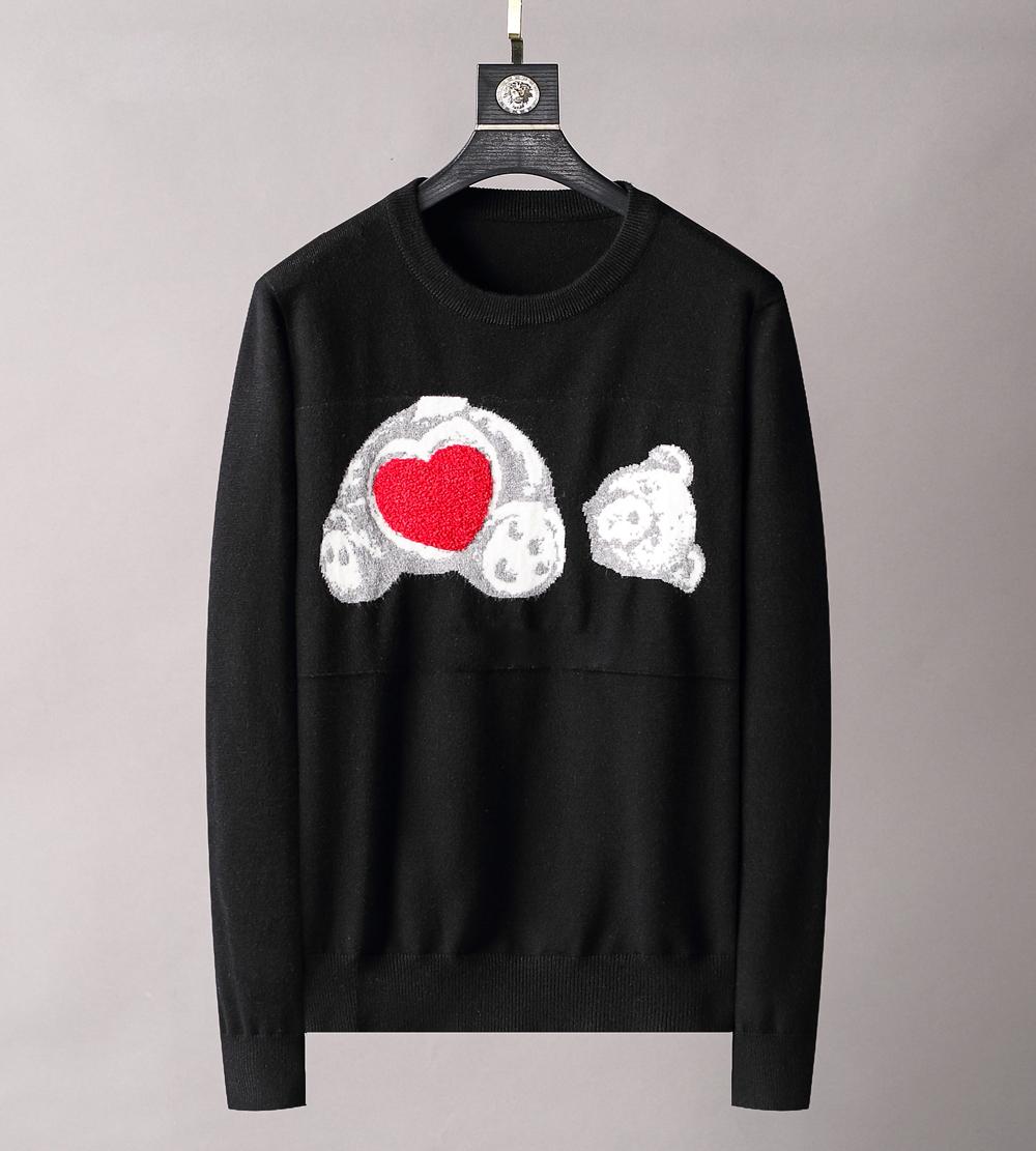 21FW Fall Winter Italy Paris mens Sweaters Letter Love bear angels palm Sweater Crew Neck Pullover High Street Men's Women's of wh, White;black
21FW Fall Winter Italy Paris mens Sweaters Letter Love bear angels palm Sweater Crew Neck Pullover High Street Men's Women's of wh, White;black