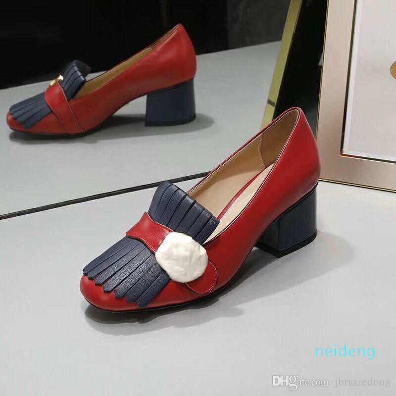2021 Mid heeled boat shoes Designer leather Occupation high heels Shoes Round head Metal Button woman Dress shoes Large size us11 34-42, Black-cowhide
2021 Mid heeled boat shoes Designer leather Occupation high heels Shoes Round head Metal Button woman Dress shoes Large size us11 34-42, Black-cowhide