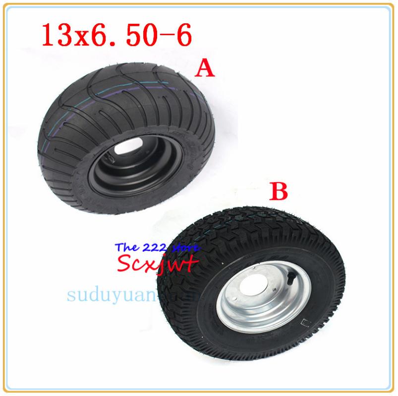 13X6.50-6 tyre tubeless wide tire + 6 inche alloy hub for 4wheel ATV Go-kart sightseeing car accessories 13 inch vacuum wheels
13X6.50-6 tyre tubeless wide tire + 6 inche alloy hub for 4wheel ATV Go-kart sightseeing car accessories 13 inch vacuum wheels