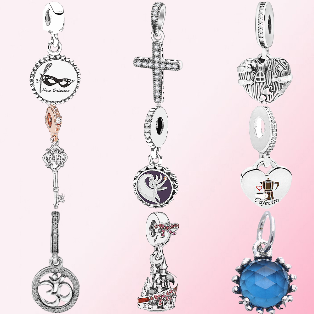 2019 100% 925 Sterling Silver 1:1 Family Sweet Heart Cross Midnight Star Holiday Castle Coffee Sunglasses Charm
2019 100% 925 Sterling Silver 1:1 Family Sweet Heart Cross Midnight Star Holiday Castle Coffee Sunglasses Charm