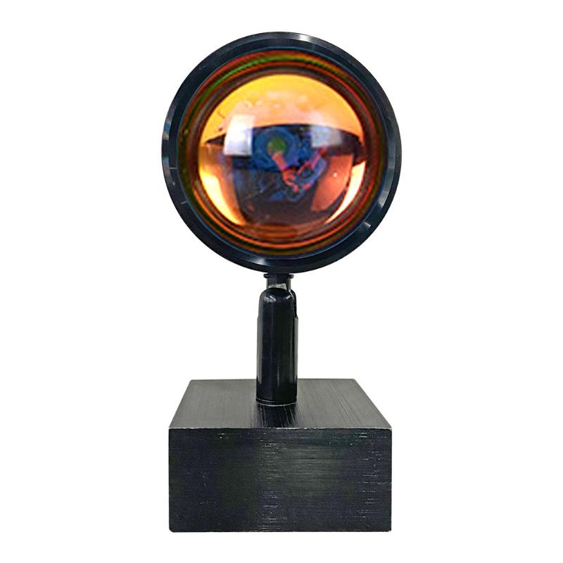 USB Button Rainbow Sunset Projector Atmosphere Led Night Light Home Coffe Shop Background Wall Home Decoration Colorful Lamp
USB Button Rainbow Sunset Projector Atmosphere Led Night Light Home Coffe Shop Background Wall Home Decoration Colorful Lamp