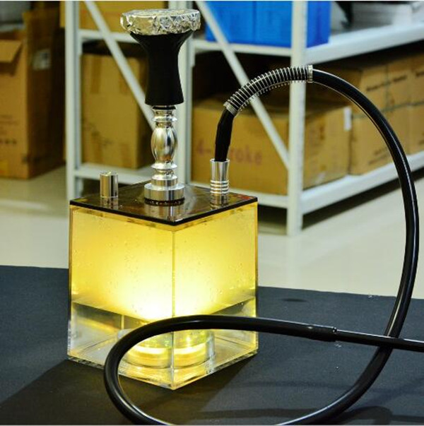 LED Light Shisha Hookah Arabic Shisha Hookah products direct sales set square body Shisha Hookah Hose Water Bongs Smoke Pipe Heady glass Dab
LED Light Shisha Hookah Arabic Shisha Hookah products direct sales set square body Shisha Hookah Hose Water Bongs Smoke Pipe Heady glass Dab