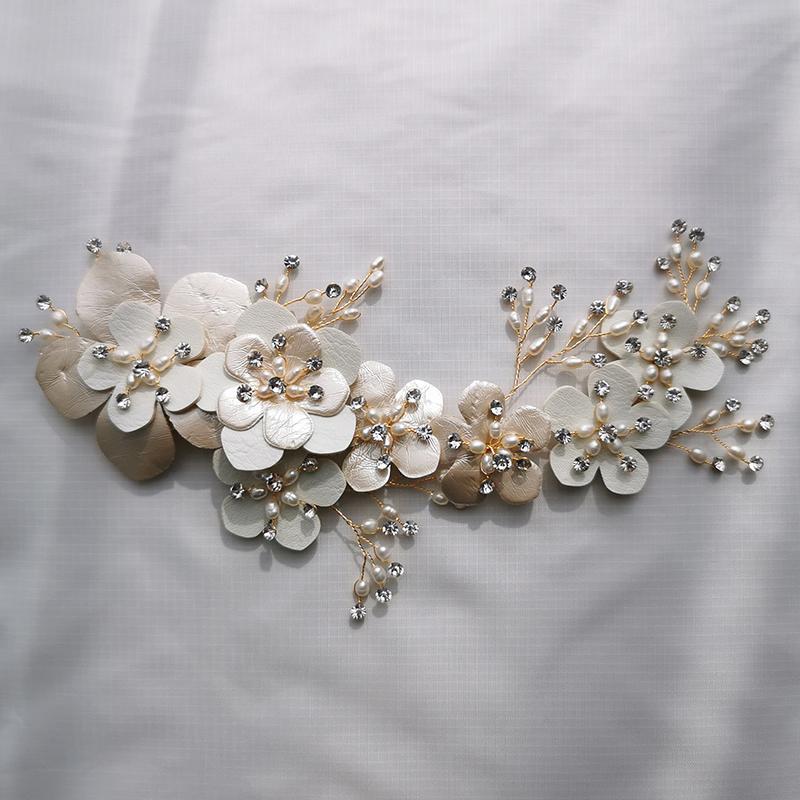 Freshwater Pearls Jewelry Bridal Hair Clip Comb Floral Women Barrette Handmade Wedding Hair Piece Accessories
Freshwater Pearls Jewelry Bridal Hair Clip Comb Floral Women Barrette Handmade Wedding Hair Piece Accessories