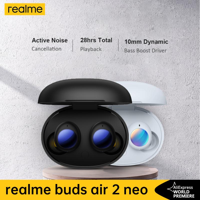 Headphones & Earphones Original Realme Buds Air 2 Neo Black Bluetooth Earphone ANC 28 Hours Of Playtime Super Low 88ms Latency Wireless
Headphones & Earphones Original Realme Buds Air 2 Neo Black Bluetooth Earphone ANC 28 Hours Of Playtime Super Low 88ms Latency Wireless