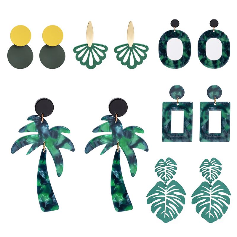 Dangle & Chandelier WYBU Coconut Tree Earrings Leaf Long Acetate Banana Ladies Party Jewelry 2021, Silver
Dangle & Chandelier WYBU Coconut Tree Earrings Leaf Long Acetate Banana Ladies Party Jewelry 2021, Silver