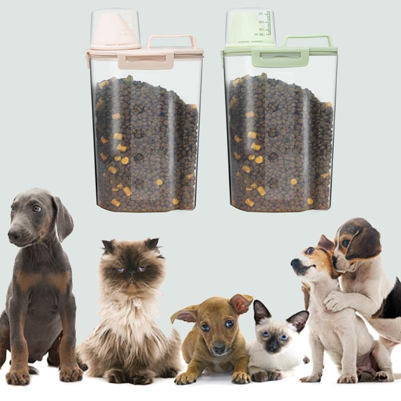 Storage Bottles & Jars Dogs Bowl Dog Food Box Cat Feeder Bucket Pet Feed Container Barrel Measuring Cup Large Capacity Rice Sealed
Storage Bottles & Jars Dogs Bowl Dog Food Box Cat Feeder Bucket Pet Feed Container Barrel Measuring Cup Large Capacity Rice Sealed