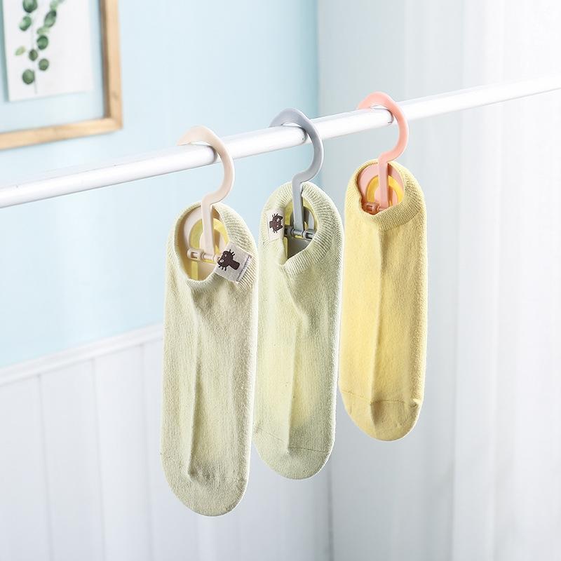 Hangers & Racks 1 Piece Multifunctional Drying Rack Anti-deformation Storage Clip Household Plastic Socks Shaping And Finishing Foldable She
Hangers & Racks 1 Piece Multifunctional Drying Rack Anti-deformation Storage Clip Household Plastic Socks Shaping And Finishing Foldable She