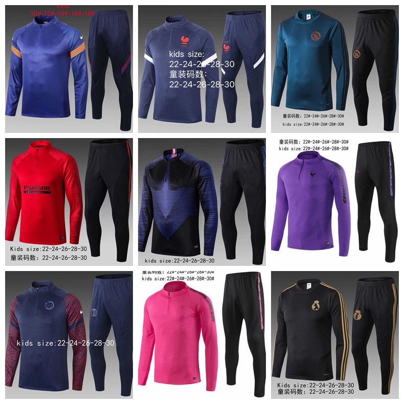 20 21 kids football training tracksuit child soccer training suit 2020 2021 boy MBAPPE survetement de foot chandal jogging #779, Gray
20 21 kids football training tracksuit child soccer training suit 2020 2021 boy MBAPPE survetement de foot chandal jogging #779, Gray