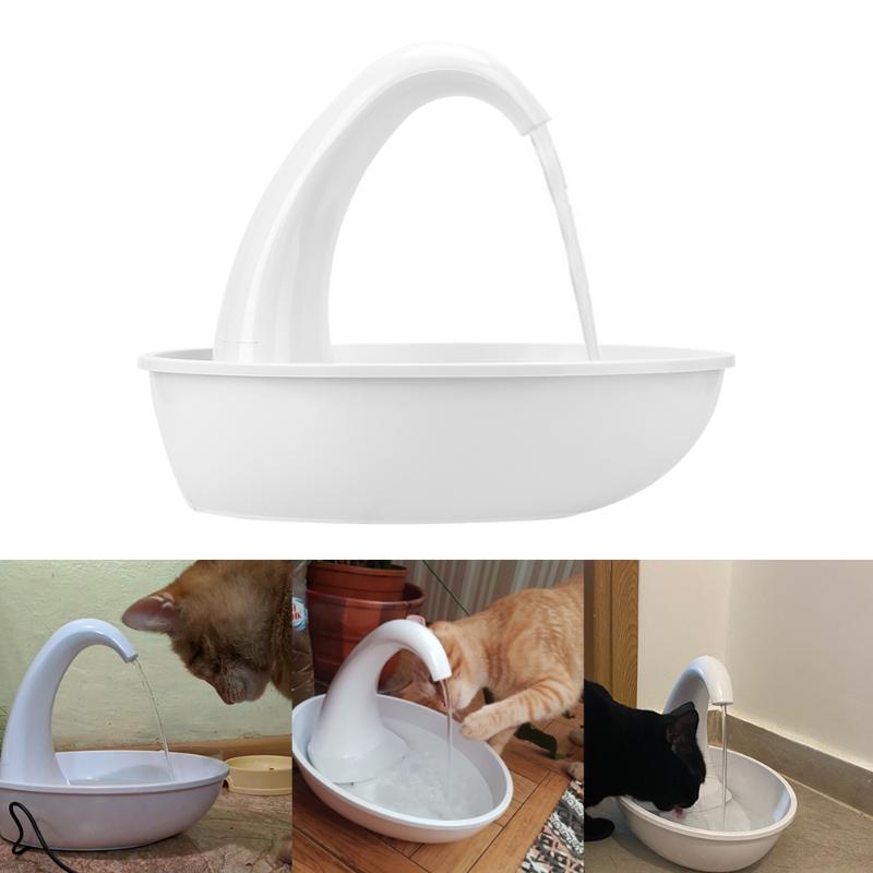 Cat Bowls & Feeders Automatic Swan Pet Water Dispenser Electric Feeding Flowing Fountain For Dog Drinking Bowl
Cat Bowls & Feeders Automatic Swan Pet Water Dispenser Electric Feeding Flowing Fountain For Dog Drinking Bowl
