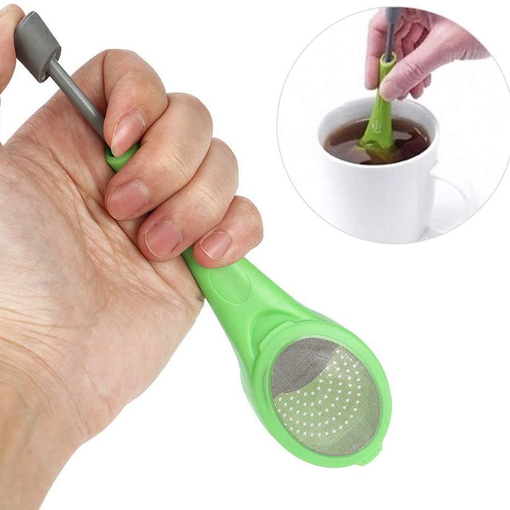10pcs Infuser 18cm Drinking Tools Drinkware Gadget Measure Swirl Steep Stir And Press Food Grade Plastic Coffee s Strainers on Sales8191212