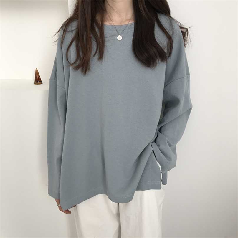 Solid O-Neck All Match Pullovers Warm Regular Irregular Casual Tops Loose Femme Students Split Sweatshirts 210525, Orange
Solid O-Neck All Match Pullovers Warm Regular Irregular Casual Tops Loose Femme Students Split Sweatshirts 210525, Orange