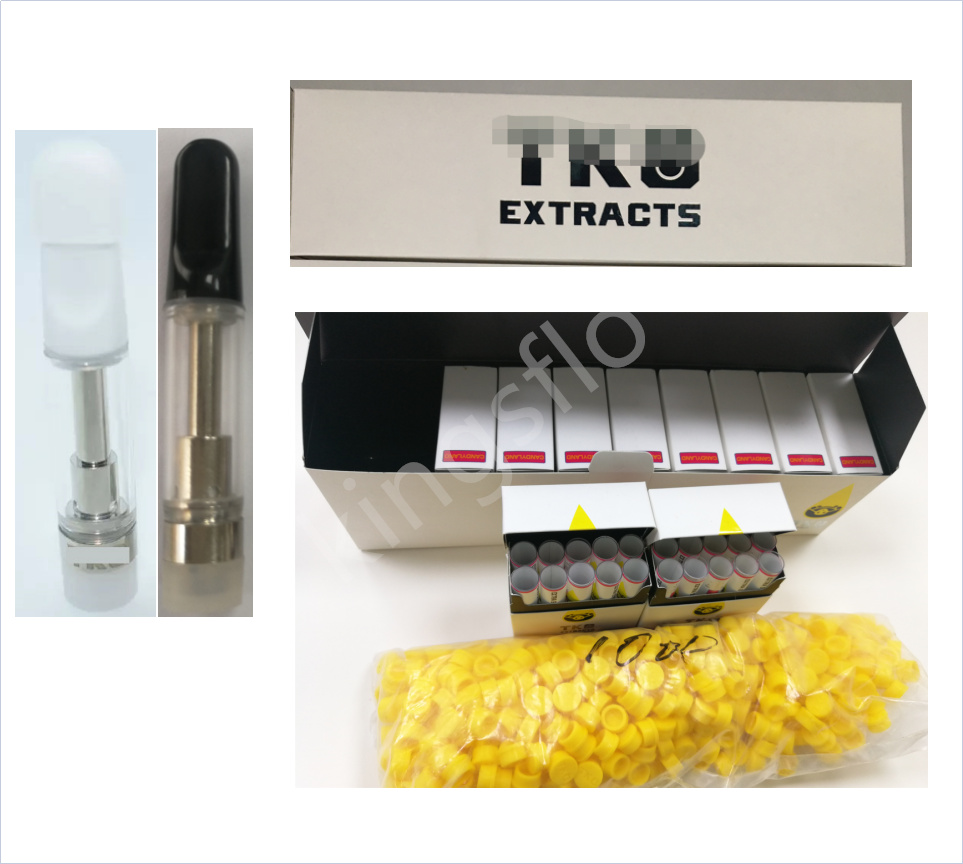 TKO Ceramic Tip Disposable Vape Pen Cartridge Empty Atomizers 1ML Cartridges Glass Tank White or Black Flat Mouth Thick Oil Vaporizer Carts OEM E Cigarettese
TKO Ceramic Tip Disposable Vape Pen Cartridge Empty Atomizers 1ML Cartridges Glass Tank White or Black Flat Mouth Thick Oil Vaporizer Carts OEM E Cigarettese