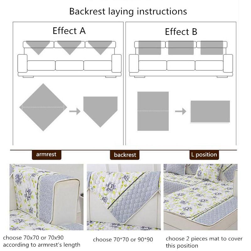Chair Covers Stripe Modern Cotton Couch For Furniture Non-slip Sofa Slipcovers Mat Home Textile Forros Para Muebles De Sala CX527