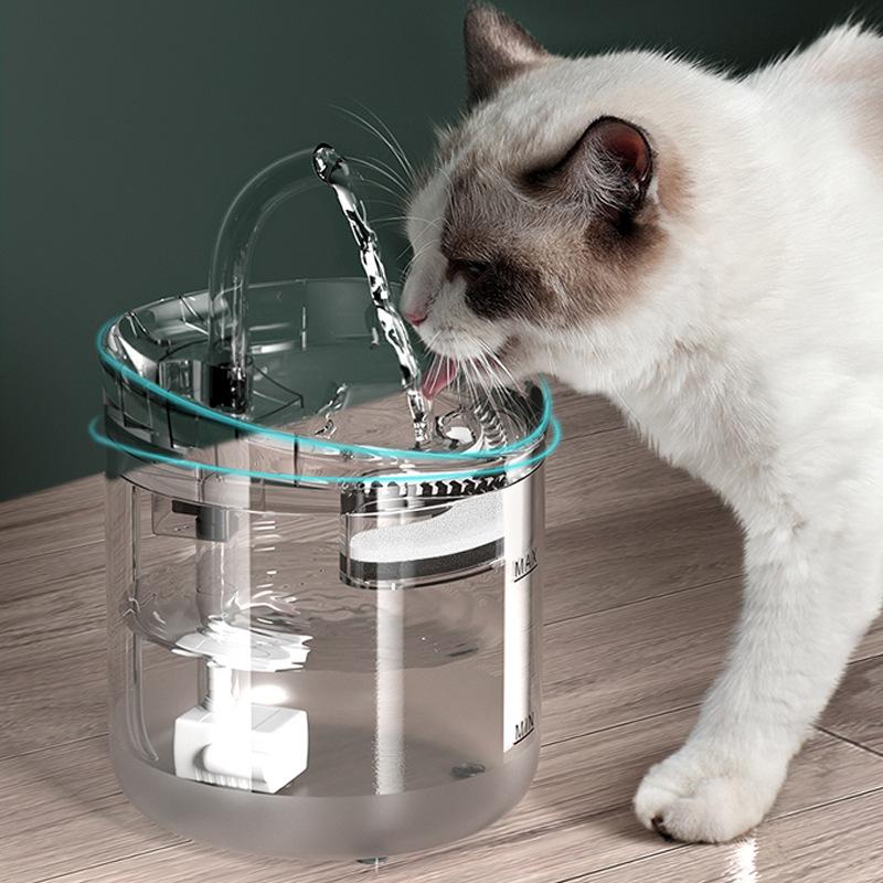 Cat Bowls & Feeders Automatic Pet Water Dispenser Circulating Filter Smart Waterer Mobile Kitten Fountain Feeder
Cat Bowls & Feeders Automatic Pet Water Dispenser Circulating Filter Smart Waterer Mobile Kitten Fountain Feeder