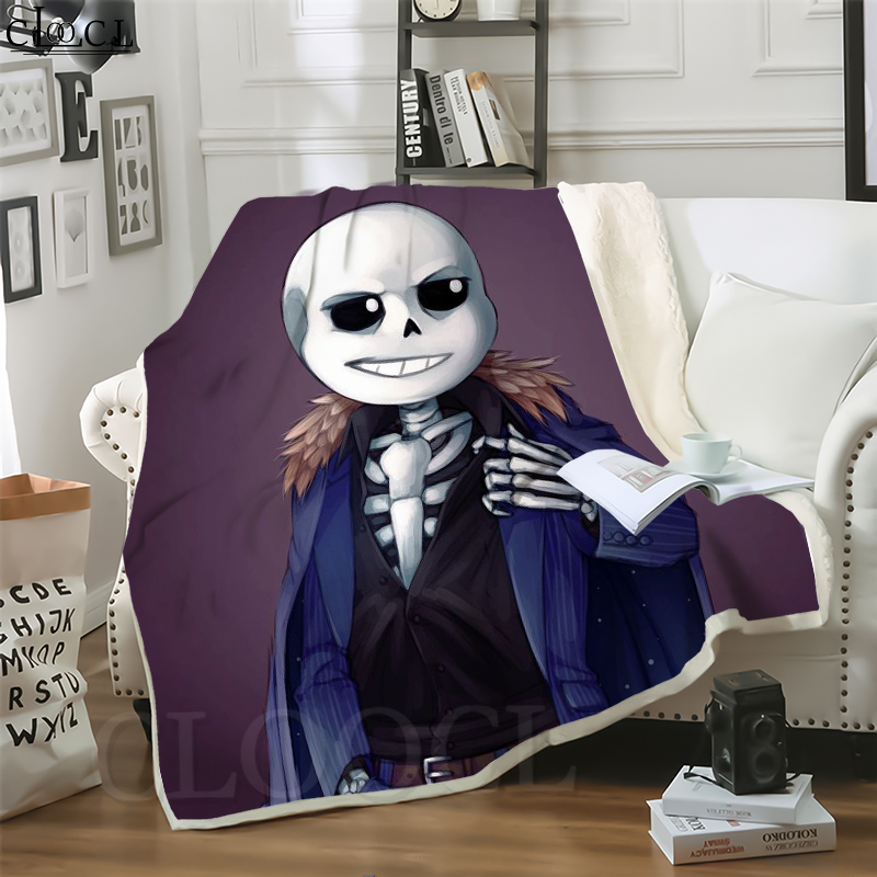 CLOOCL New Game Undertale Sans 3D Print Harajuku Air Conditioning Blanket Teens Bedding Throw Blankets Plush Quilt
CLOOCL New Game Undertale Sans 3D Print Harajuku Air Conditioning Blanket Teens Bedding Throw Blankets Plush Quilt