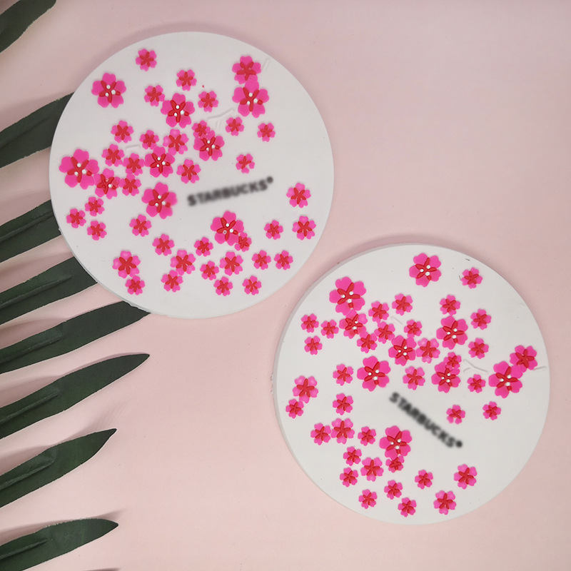 Starbucks Pink Coaster Thermal Insulation Anti-slip Mat Silicone Mat Water Cup Coffee Mats Various Styles for Choice
Starbucks Pink Coaster Thermal Insulation Anti-slip Mat Silicone Mat Water Cup Coffee Mats Various Styles for Choice