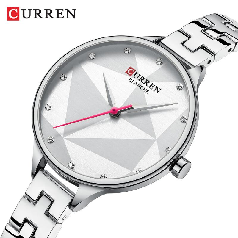 Wristwatches CURREN Women's Watch Fashion Elegant Quartz Wristwatch With Stainless Steel Female Clock Ladies 9047, Slivery;brown
Wristwatches CURREN Women's Watch Fashion Elegant Quartz Wristwatch With Stainless Steel Female Clock Ladies 9047, Slivery;brown