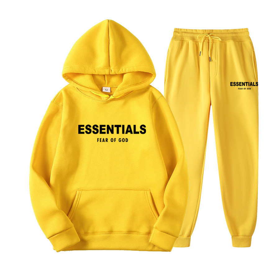 Fashion ESSENTIALS Mens Set Fleece Hoodie Pant Warm Tracksuit Sportswear Hooded Track Suits Male Hoodies Sweatsuit Tracksuit, Yellow b
Fashion ESSENTIALS Mens Set Fleece Hoodie Pant Warm Tracksuit Sportswear Hooded Track Suits Male Hoodies Sweatsuit Tracksuit, Yellow b