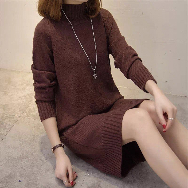2021 New Sweaters Autumn Winter Half High Collar Mid Length Solid Color Knitted Casual Basic Sweater Women 0b5v, 01
2021 New Sweaters Autumn Winter Half High Collar Mid Length Solid Color Knitted Casual Basic Sweater Women 0b5v, 01
