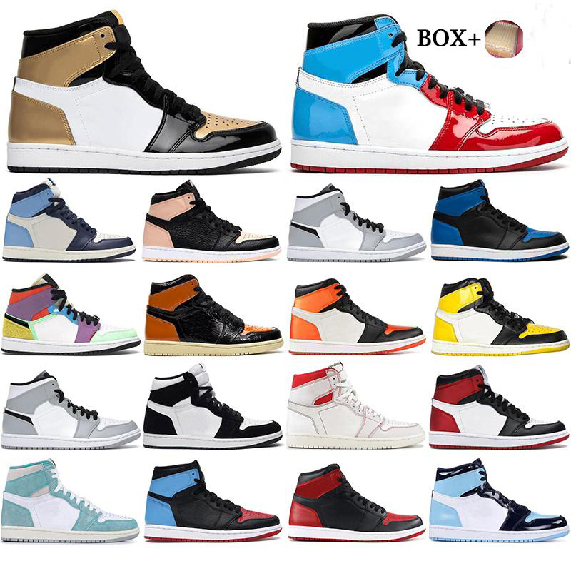 1s University Blue UNC Mens Basketball Shoes Jumpman 1 High Travis Scotts Dark Mocha Obsidian Trainers Black Toe Sports Sneakers Size 36-47
1s University Blue UNC Mens Basketball Shoes Jumpman 1 High Travis Scotts Dark Mocha Obsidian Trainers Black Toe Sports Sneakers Size 36-47