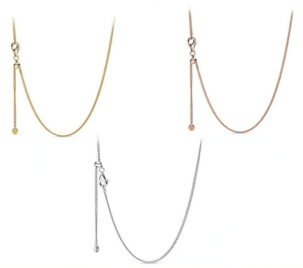 Designer Jewelry 925 Silver Necklace heart Pendant fit Pandora Couple Necklace Temperament Simple Basic Chain love Necklaces European Style Charms Bead Murano
Designer Jewelry 925 Silver Necklace heart Pendant fit Pandora Couple Necklace Temperament Simple Basic Chain love Necklaces European Style Charms Bead Murano