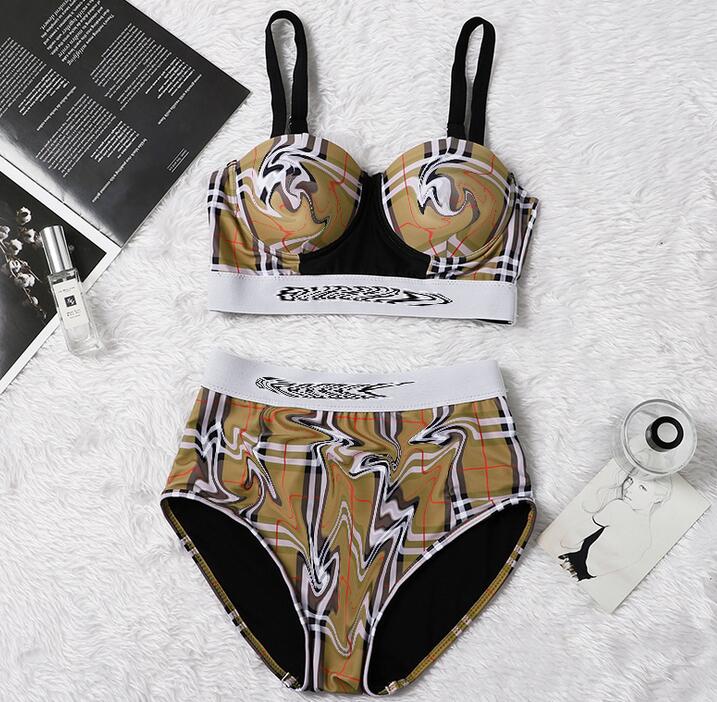 Ladies Bathing Suits Solid Letter Strap Bikini Sets Sexy Letters Print Swim Suit Women Two Piece Swimsuit Swimwear Female Beach Wear
Ladies Bathing Suits Solid Letter Strap Bikini Sets Sexy Letters Print Swim Suit Women Two Piece Swimsuit Swimwear Female Beach Wear