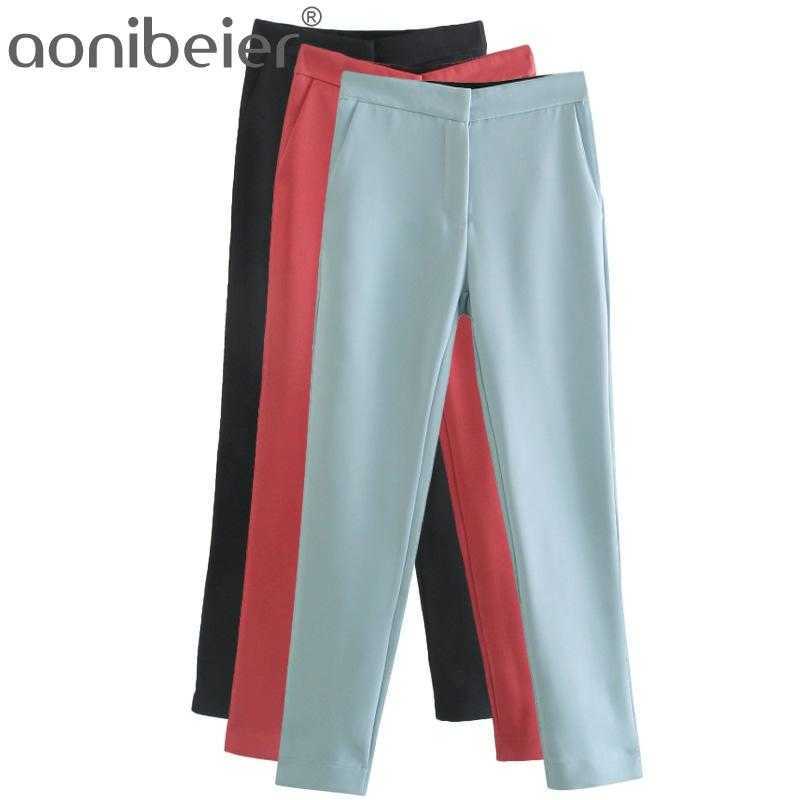 Za Women Long Trousers Summer Blue Fashion Patchwork High Waist Casual Straight Ankle Length Pants Female Bottoms 210604, Black
Za Women Long Trousers Summer Blue Fashion Patchwork High Waist Casual Straight Ankle Length Pants Female Bottoms 210604, Black