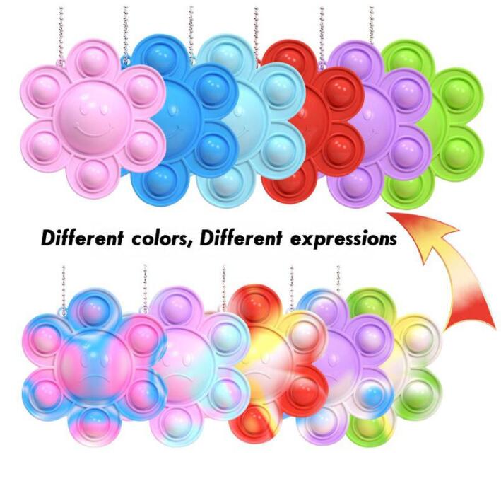 2021 Tiktok Toy Original Fidget Funny Rainbow Sunflower Expression Flip Doll Silicone Decompression Pendant Toys 6 Color CY16
2021 Tiktok Toy Original Fidget Funny Rainbow Sunflower Expression Flip Doll Silicone Decompression Pendant Toys 6 Color CY16