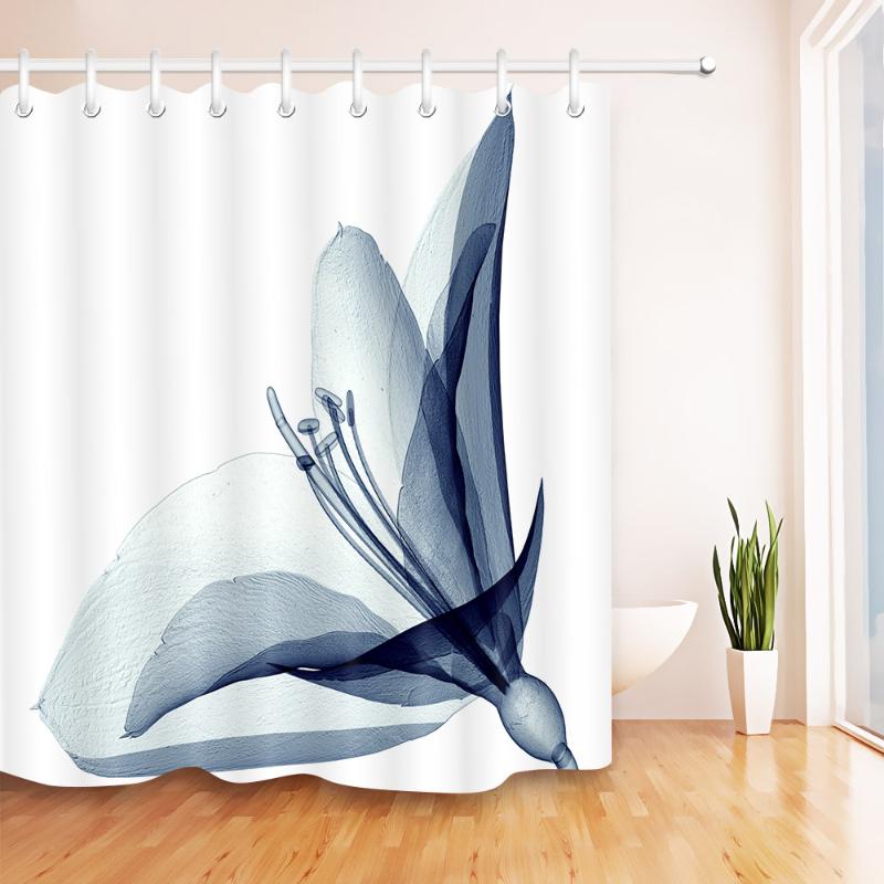 Shower Curtains LB Amaryllis 3D X-ray Blossom Transparent Flower Nature White Curtain Art Waterproof Bathroom Fabric For Bathtub Decor
Shower Curtains LB Amaryllis 3D X-ray Blossom Transparent Flower Nature White Curtain Art Waterproof Bathroom Fabric For Bathtub Decor