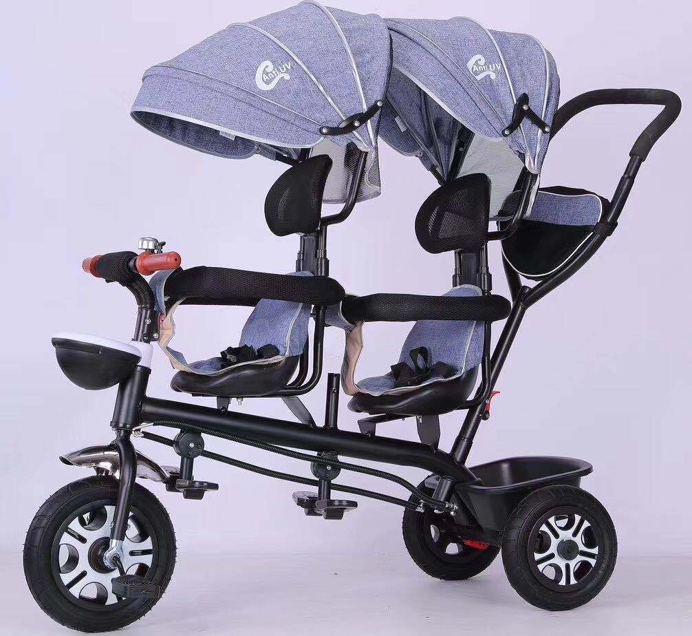 Wholesale Hotsale Runway Twin baby stroller portable can sit can lie two wheelbarrow tricycle foldable baby pedal stroller
Wholesale Hotsale Runway Twin baby stroller portable can sit can lie two wheelbarrow tricycle foldable baby pedal stroller