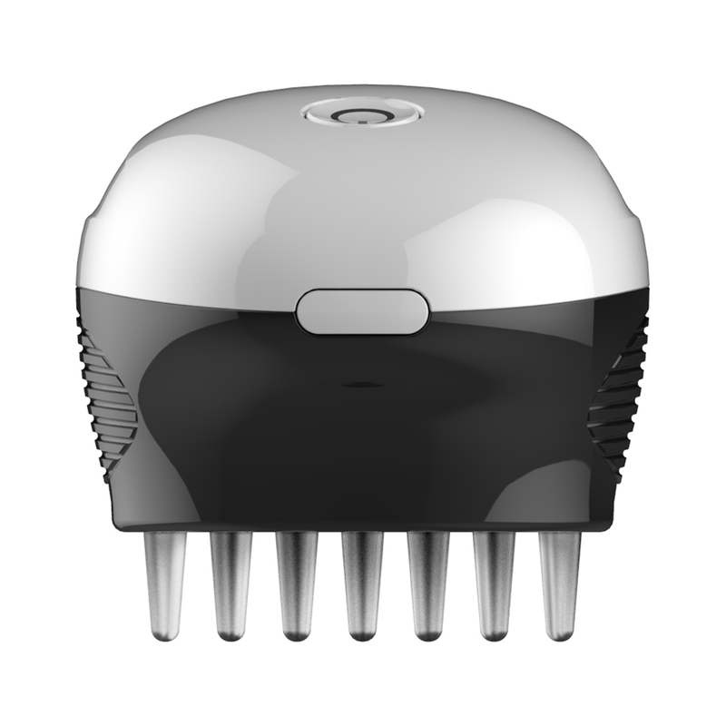 Silicone Electric Scalp Massage Comb for Hair Growth Vibrating Head r Hairbrush Acupuncture Pain X250928