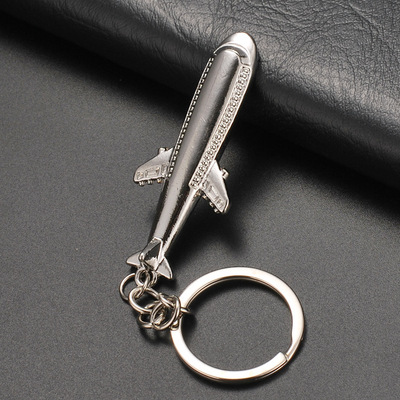 Wholesale Creative Plane Key Chain Small Model Mini Key Ring Factory Price Expert Design Quality Latest Style Original Status