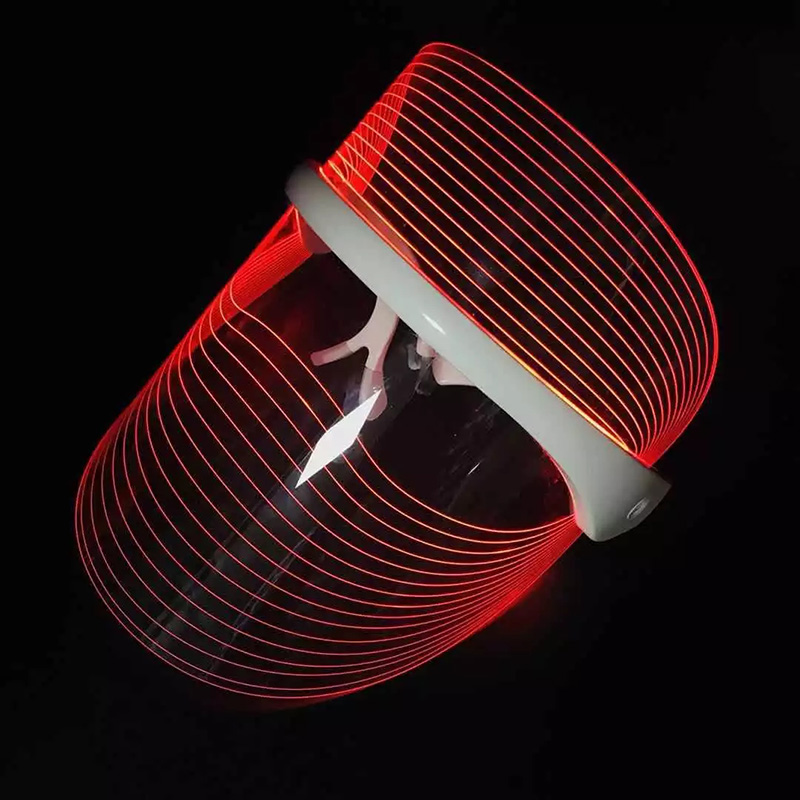 LED Photon Facial Mask 3 Colors Light Therapy for Anti-aging, Anti Acne, Wrinkle Removal, Skin Care Tightening - Home Beauty Salon dh5727163