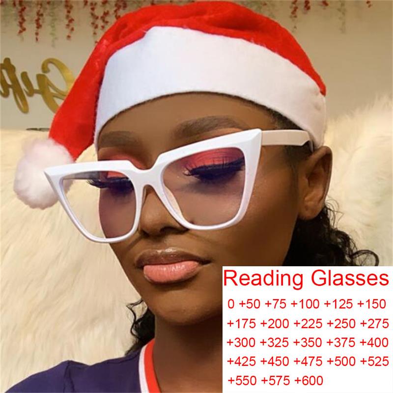 Sunglasses Oversized White Cat Eye Reading Glasses Women For Hyperopia Vision Transparent Clear Lens Presbyopia Oculos De Grau
Sunglasses Oversized White Cat Eye Reading Glasses Women For Hyperopia Vision Transparent Clear Lens Presbyopia Oculos De Grau