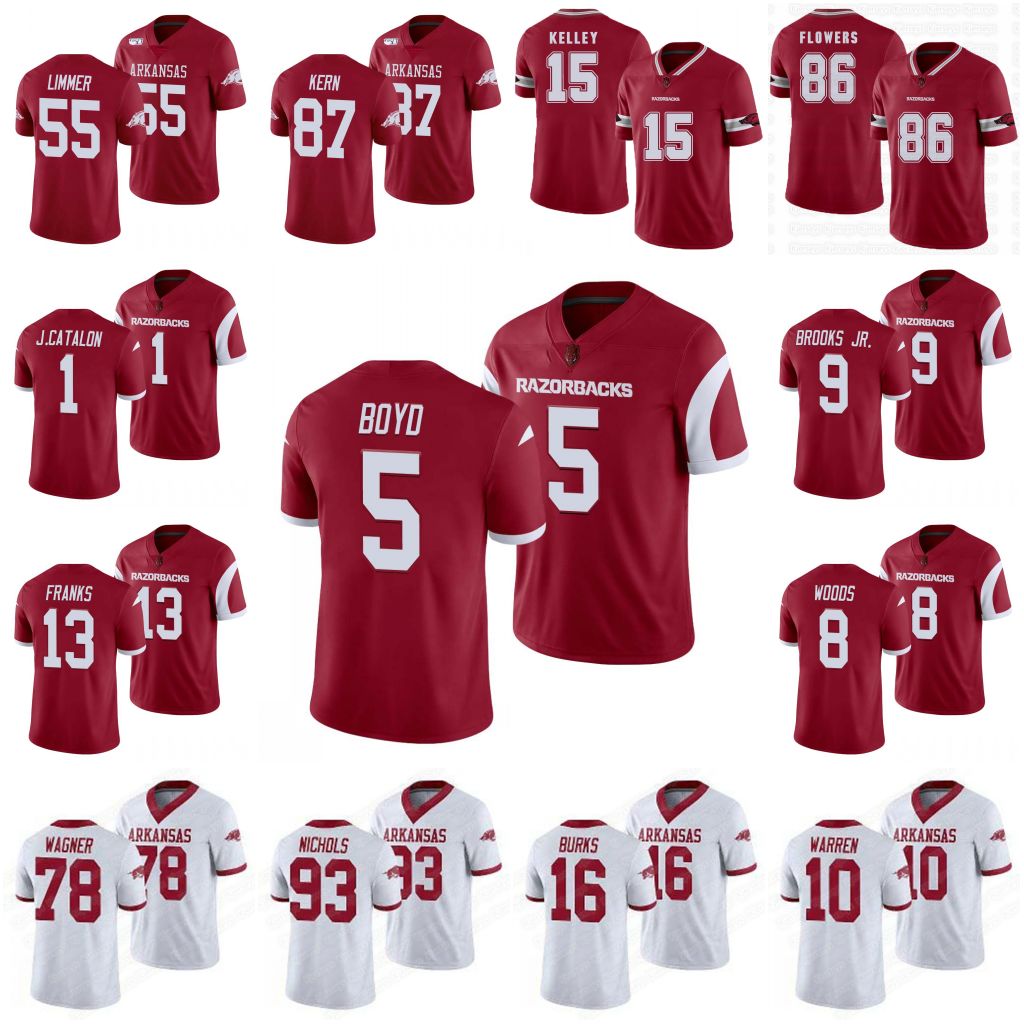 Arkansas Razorbacks Malik Hornsby Cardinal Jersey dalton wagner beaux limmer feleipe franks isaiah nichols treylon burks Foucha catalon College Football Jerseys, Youth s-xl
Arkansas Razorbacks Malik Hornsby Cardinal Jersey dalton wagner beaux limmer feleipe franks isaiah nichols treylon burks Foucha catalon College Football Jerseys, Youth s-xl