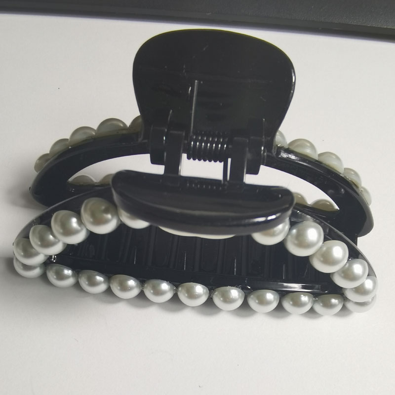 189 SamCC Fashion Hair Accessories Black Hairclips 8*4.2CM Pearl acrylic grip Hairpins For Ladies gift 2pcs/lot, Golden;silver
189 SamCC Fashion Hair Accessories Black Hairclips 8*4.2CM Pearl acrylic grip Hairpins For Ladies gift 2pcs/lot, Golden;silver