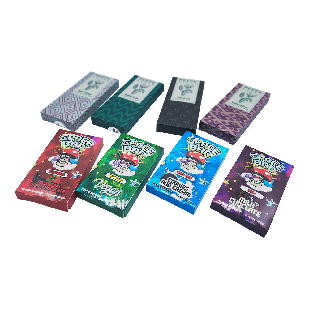 Delta 8 Chocolate Bar Box Manufacturer Wholesale Custom Kraft Paper Food Grade Gift Packaging Chocolates Boxes
Delta 8 Chocolate Bar Box Manufacturer Wholesale Custom Kraft Paper Food Grade Gift Packaging Chocolates Boxes