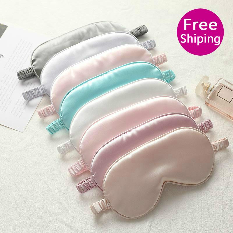 Silk Sleep Masks Rest Shading Eye Mask Padded Shade Cover Eyepatch Travel Relax Aid Blindfolds Eyemask Sleeping Mask от DHgate WW