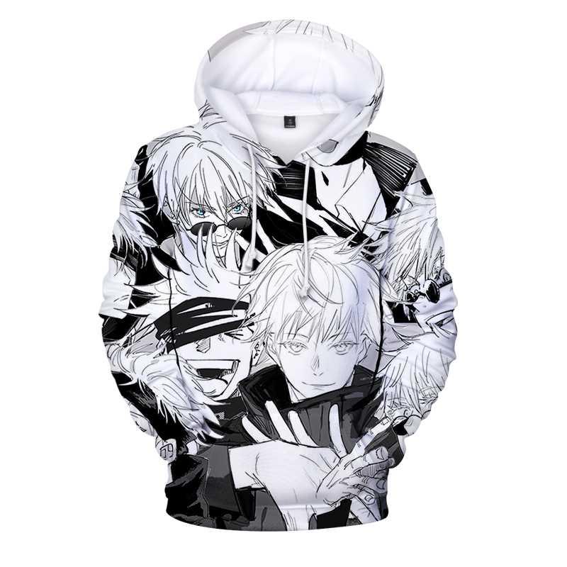 Men's Hoodies & Sweatshirts Jujutsu Kaisen 3d Anime Harajuku Satoru Gojo Graphic Men/Women Pullovers Casual Long Sleeves Streetwear Tops, Black
Men's Hoodies & Sweatshirts Jujutsu Kaisen 3d Anime Harajuku Satoru Gojo Graphic Men/Women Pullovers Casual Long Sleeves Streetwear Tops, Black
