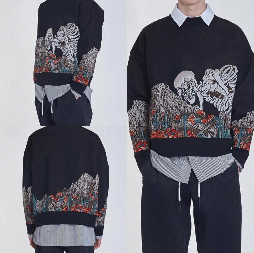 Designer 3d sweatshirt skull palm sweater printing loose long pullover crewneck print sleeve Hip Hop Sweatshirts Men Women Casual Clothes wo, White;black
Designer 3d sweatshirt skull palm sweater printing loose long pullover crewneck print sleeve Hip Hop Sweatshirts Men Women Casual Clothes wo, White;black