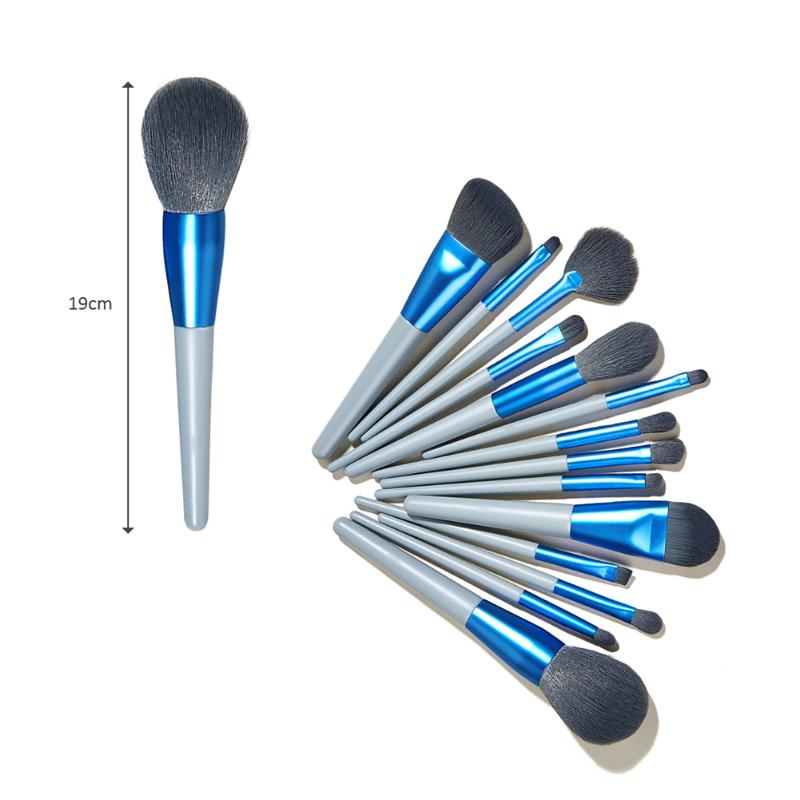 Makeup Brushes 14pcs Professional Set Soft Cosmetic Powder Eyeshadow Foundation Eyebrow Blush Blending Brush Beauty Make Up Kit
