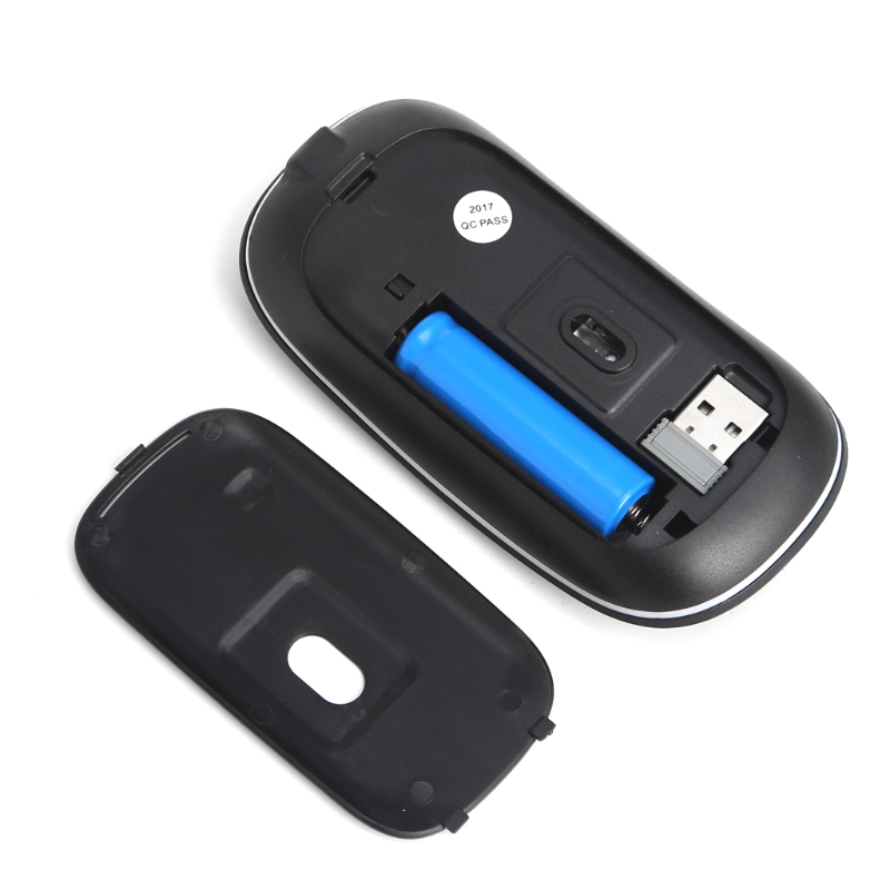 2.4G Wireless Mouse for Laptop PC USB Rechargeable Silent Mute Optical Mouse Wireless