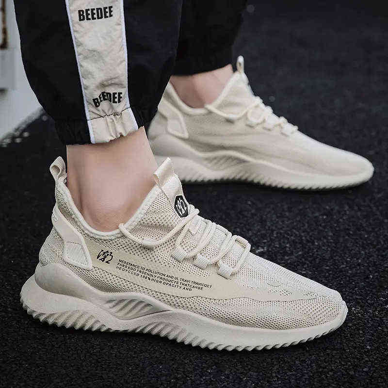 New Running Shoes Men Zapatillas De Deporte Platform Breathable Athletic Trainer Sneakers 2021 Fashion AA220312