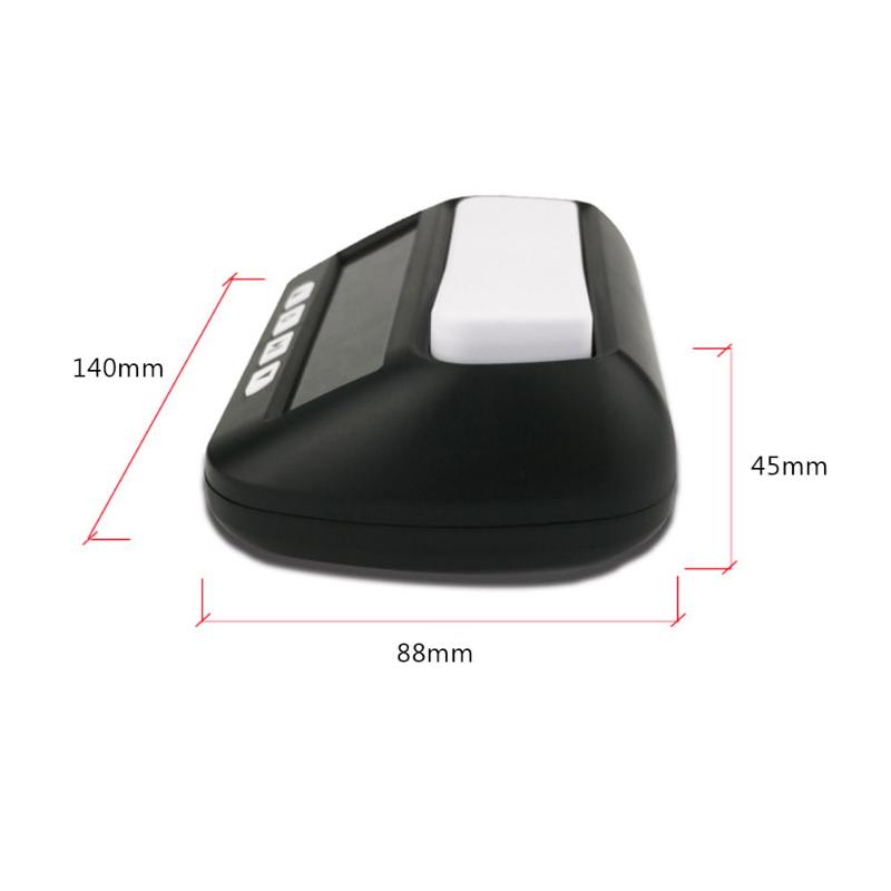 Timers Professional Chess Clock Compact Digital Watch Count Up Down Timer Board Game Stopwatch Bonus Competition Hour